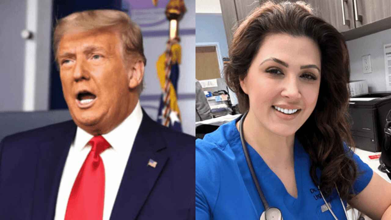 Dr. Janette Nesheiwat and Donald Trump